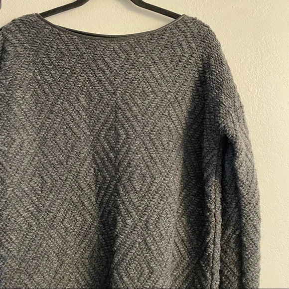 maison scotch thick material dark grey sweater - Picture 6 of 13